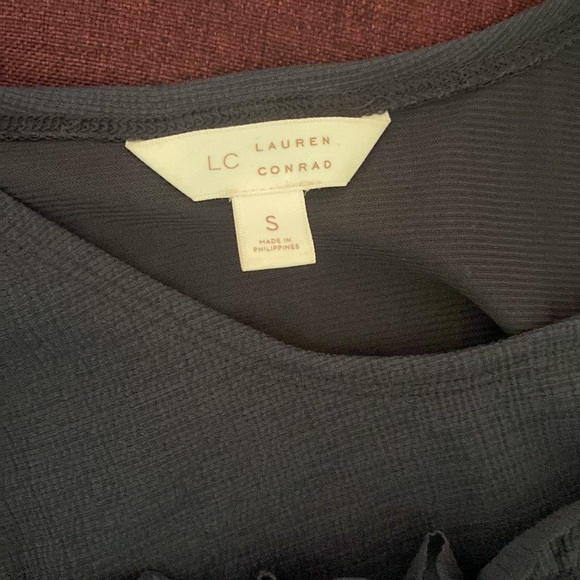 Navy Blue Off The Shoulder Dress size small - Picture 2 of 3